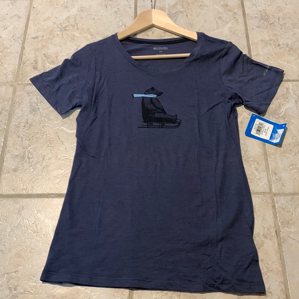 Columbia Women’s Small Navy Blue Short Sleeve T-shirt